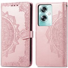 imoshion Etui de télephone Mandala Oppo A79 - Rose Doré