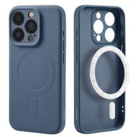 imoshion Coque Couleur avec MagSafe Apple iPhone 15 Pro - Bleu foncé