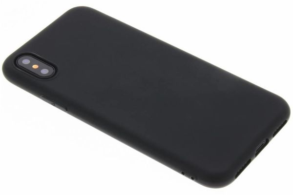 Coque Couleur iPhone X / Xs - Noir