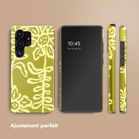 Selencia Coque arrière Vivid Samsung Galaxy S25 Ultra - Chalky Bloom