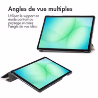 imoshion Coque tablette Design Trifold Samsung Galaxy Tab A11 Plus - Leopard