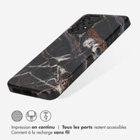 Selencia Aurora Coque Fashion Samsung Galaxy A33 - Onyx Black Marble