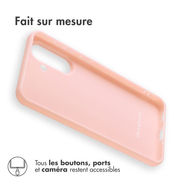 imoshion Coque Couleur Samsung Galaxy A56 - Dusty Pink