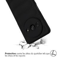 imoshion Coque arrière EasyGrip Xiaomi Redmi A3 - Noir