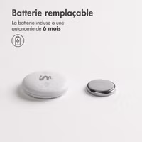 imoshion Wireless Tag - Tracker Bluetooth pour Android - 2 pack - Blanc