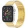 Selencia Bracelet à maillons en acier inoxydable Apple Watch Series 1 á 9 / SE (38/40/41 mm) | Series 10 (42 mm) - Dorée