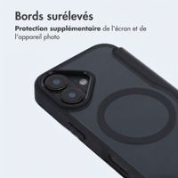 imoshion Bookcase transparente avec MagSafe Apple iPhone 17 - Noir