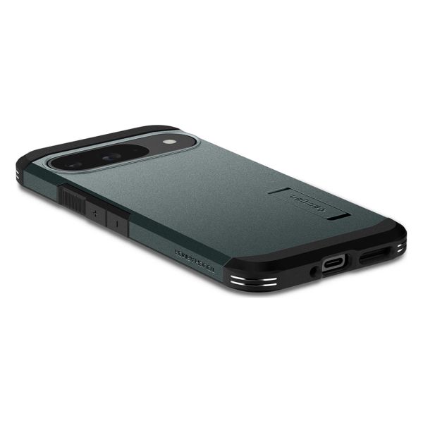 Spigen Coque Tough Armor Google Pixel 9 / 9 Pro - Abyss Green