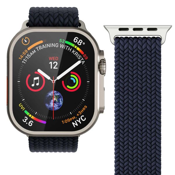 Vonmählen Bracelet Woven Loop Apple Watch | 44/45/46/49 mm - Navy