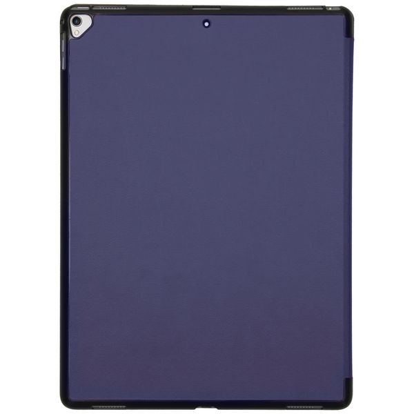 imoshion Coque tablette Trifold Apple iPad Pro 12.9 (2017) / Pro 12.9 (2015) - Bleu foncé