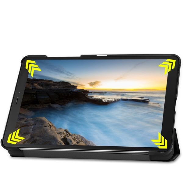 imoshion Coque tablette Trifold Galaxy Tab A 8.0 (2019) - Noir