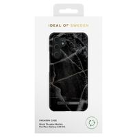 iDeal of Sweden Coque Fashion Samsung Galaxy A54 (5G) - Black Thunder Marble