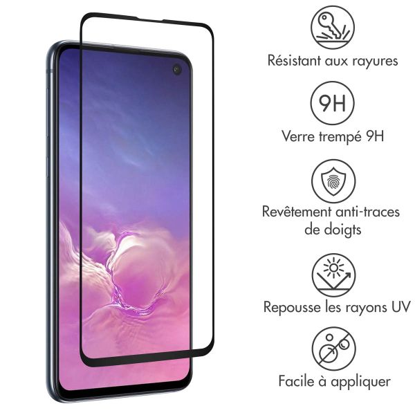 Accezz Protection d'écran en verre trempé Samsung Galaxy S10e