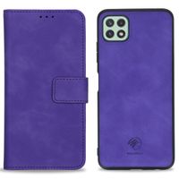 imoshion Etui de téléphone 2-en-1 amovible Galaxy A22 (5G) - Violet