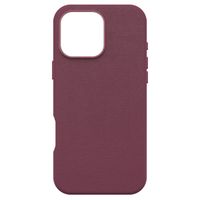 OtterBox Coque en cuir de cactus Symmetry MagSafe iPhone 16 Pro Max - Maroon Bells