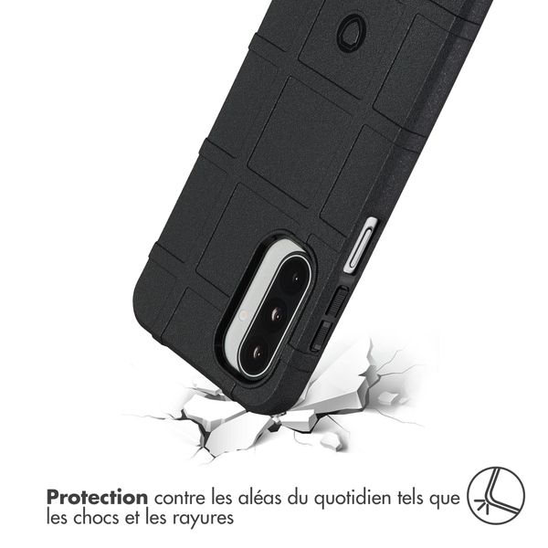 imoshion Coque Rugged Shield Samsung Galaxy A17 - Noir