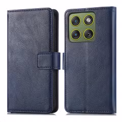 imoshion Étui de télephone portefeuille Motorola Edge 70 - Bleu foncé