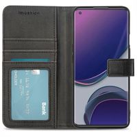 imoshion Étui de télephone portefeuille de luxe OnePlus 9 Pro - Noir