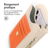 Selencia Sac téléphone Elegance - Beige