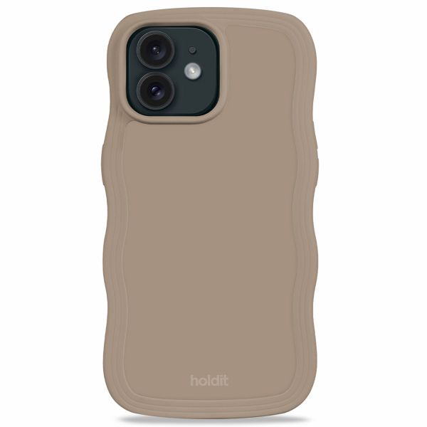 Holdit Coque Wavy Apple iPhone 12 (Pro) - Mocha Brown