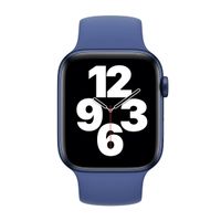 Apple Bracelet Boucle unique en Silicone Apple Watch | 38/40/41/42 mm - Taille 9 - Toma Blue