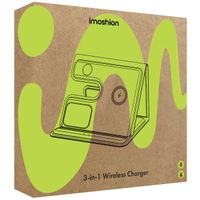 imoshion 3-en-1 Chargeur sans fil pliable Apple - iPhone / AirPods / Apple Watch - Gris