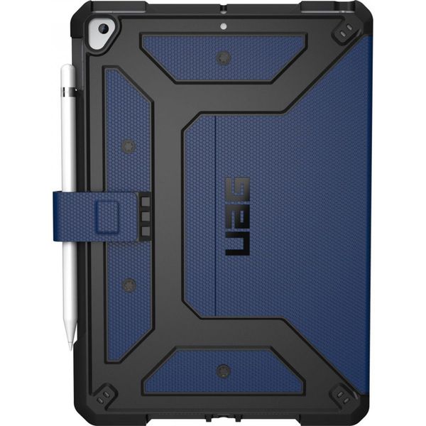 UAG Coque tablette Metropolis iPad 9 (2021) 10.2 pouces / iPad 8 (2020) 10.2 pouces / iPad 7 (2019) 10.2 pouces - Bleu