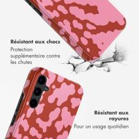 Selencia Coque arrière Vivid Samsung Galaxy S25 FE - Moo’d Blush Pink