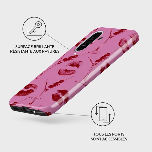 Burga Coque arrière Tough Samsung Galaxy A56 - Call me