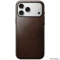 Nomad Coque Modern Horween Leather Apple iPhone 17 Pro Max - Rustic Brown