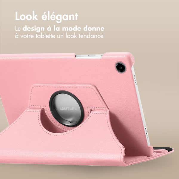 imoshion Coque tablette rotatif à 360° Samsung Galaxy Tab A7 - Rose