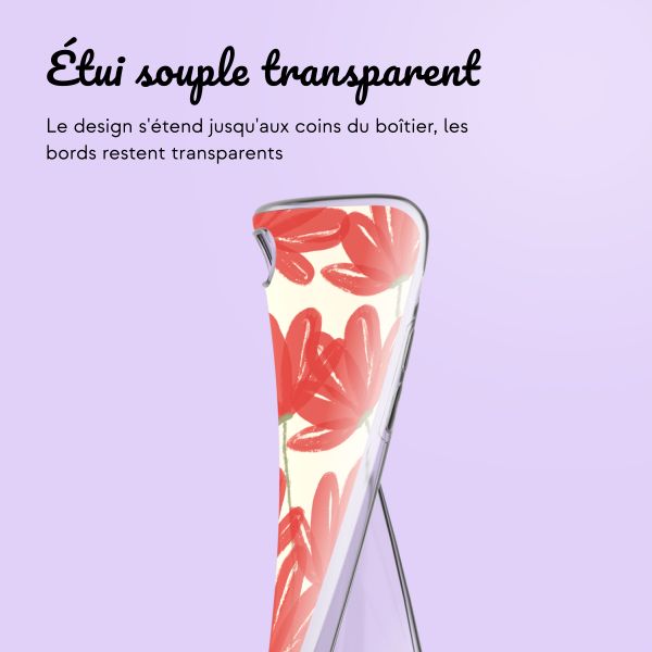 Coque avec votre propre photo et/ou texte Apple iPhone SE (2022 / 2020) / 8 / 7 - Bloemen