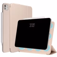imoshion Magnetic etui de téléphone portefeuille Apple iPad Pro 11 (2025) M5 / (2024) M4 - Beige