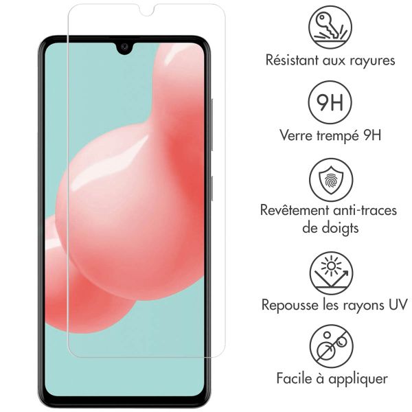 Selencia Protection d'écran en verre trempé Samsung Galaxy A41