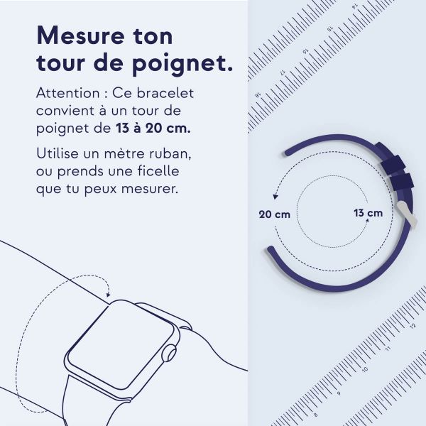 Uniq Bracelet tressé Aspen Apple Apple Watch Series 1 á 9 / SE (38/40/41 mm) | Series 10 (42 mm) - Vert Cyprès