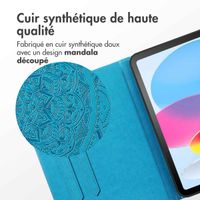 imoshion Coque tablette Apple iPad Air 11 pouces (2025) M3 / (2024) M2 / Air 5 (2022) / Air 4 (2020) - Turquoise