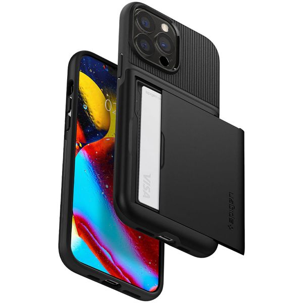 Spigen Coque Slim Armor CS Apple iPhone 13 Pro Max - Noir