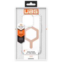 UAG Coque Plyo MagSafe iPhone 15 Pro - Ice / Rose Dorée