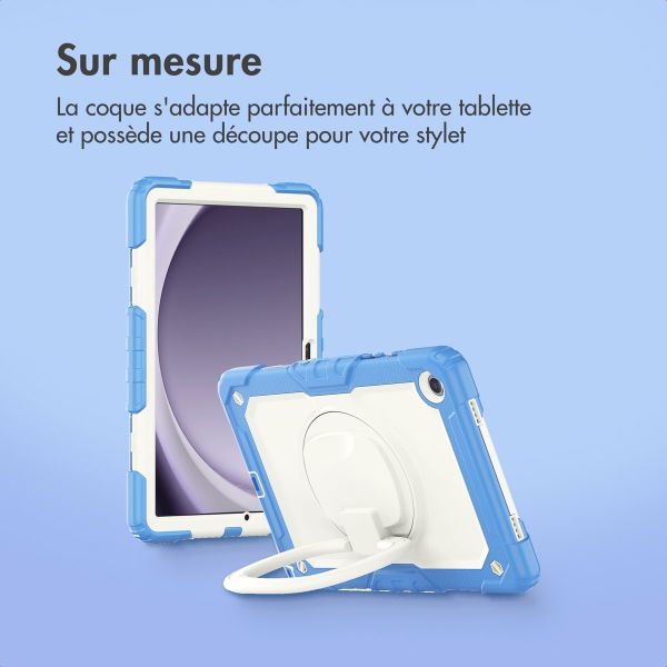 imoshion Coque tablette kidsproof Rugged Samsung Galaxy Tab A9 Plus - Bleu