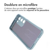 imoshion Coque arrière EasyGrip Samsung Galaxy S23 - Bleu clair