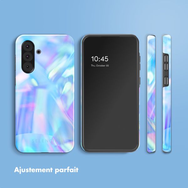 Selencia Coque arrière Vivid Tough Samsung Galaxy A36 / A56 - Holographic Blue Dream