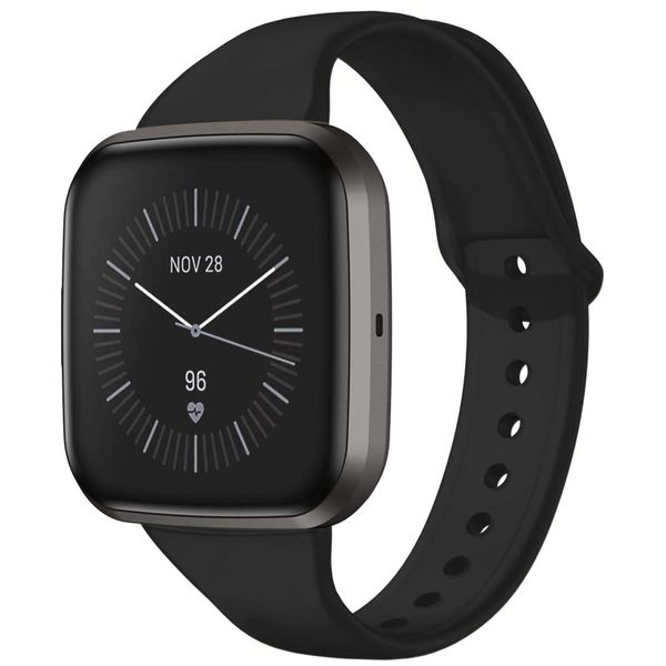 imoshion Bracelet silicone Fitbit Versa 2 / Versa Lite - Noir