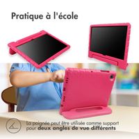 imoshion Coque kidsproof avec poignée iPad 11 (2025) 11 pouces / iPad 10 (2022) 10.9 pouces - Rose