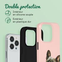 Concevez votre propre coque Tough Apple iPhone 14 Pro - Blanc