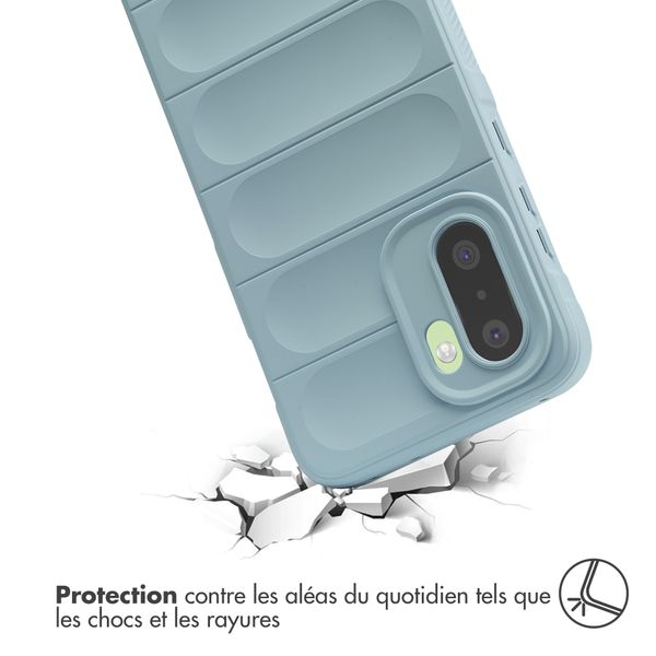 imoshion EasyGrip Backcover OnePlus 15R - Bleu clair