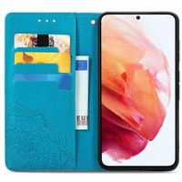 imoshion Etui de télephone Mandala Samsung Galaxy S21 FE - Turquoise