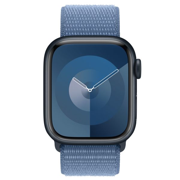 Apple Bracelet Sport Loop Apple Watch Series 1 t/m 9 / SE (38/40/41 mm) | Series 10 / 11 (42 mm) - Winter Blue