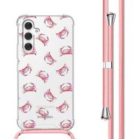 imoshion Coque Design avec cordon Samsung Galaxy A54 (5G) - Crab Watercolor