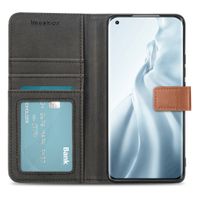 imoshion Étui de téléphone portefeuille Luxe Xiaomi Mi 11 - Brun