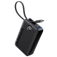 Anker Anker 335 PowerCore Powerbank 20.000 mAh avec câble USB-C intégré - Noir